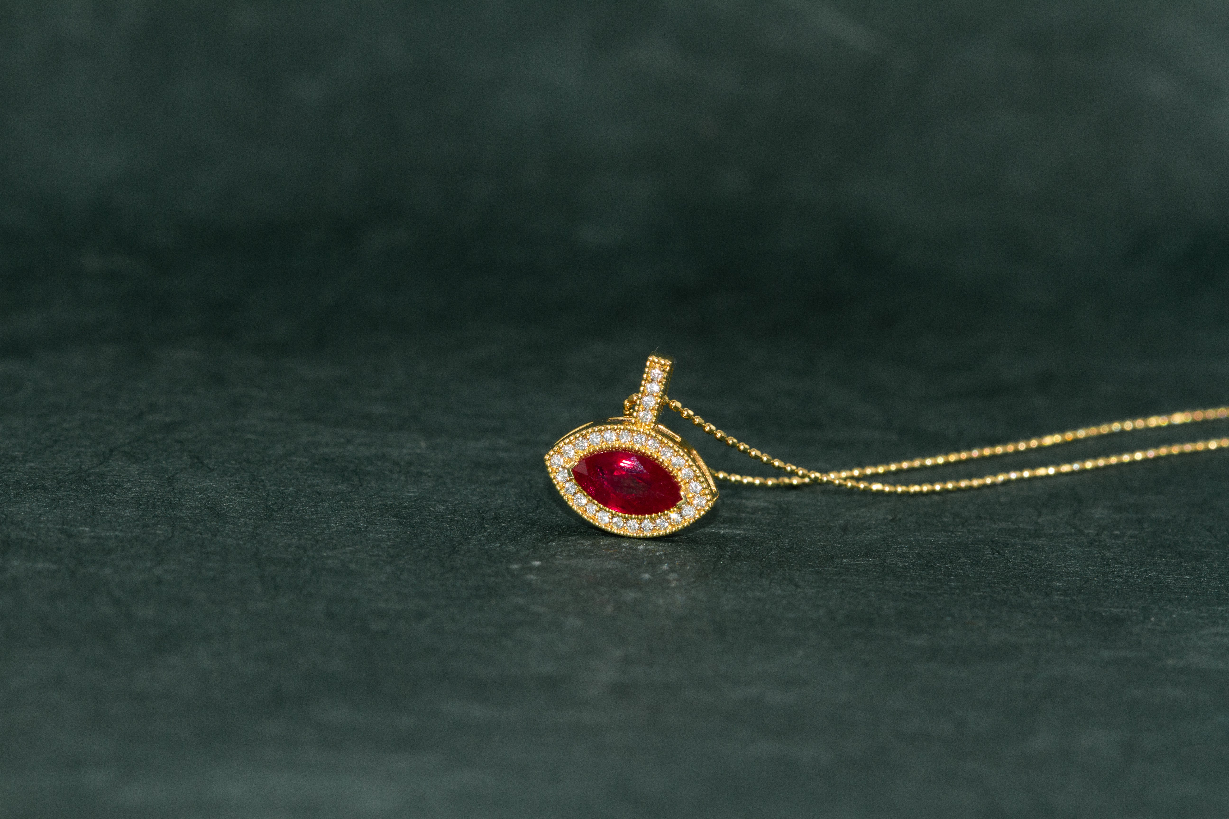 Collier Rubia, rubis et diamants - Main Image