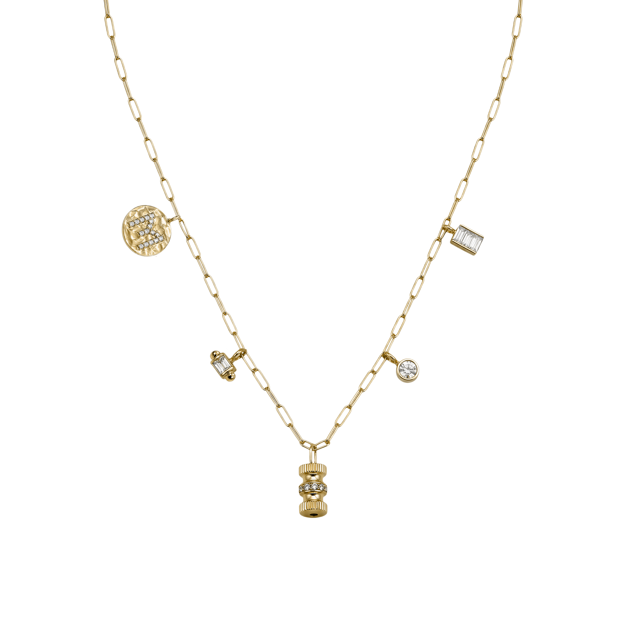 COLLIER PAULETTE, DIAMANTS 0.85CT